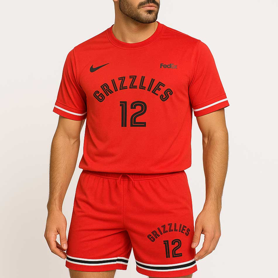 ست بلوز و شورت ورزشی  مردانه GRIZZLIES