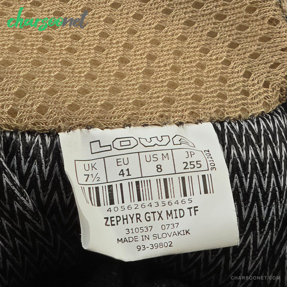 کفش کوهنوردی ضدآب لوا Lowa Zephyr Gtx Mid TF