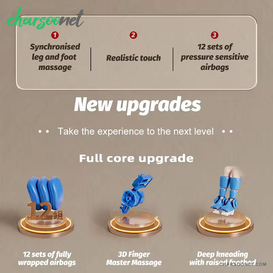 ماساژور ساق و پای شیاتسو Shiatsu Leg Massager