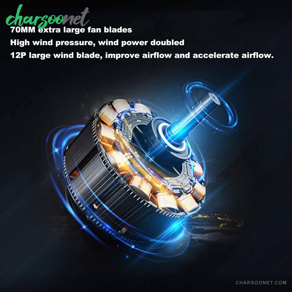 جت فن شارژی 21 ولت تک باطری Poewr Full Air Blower