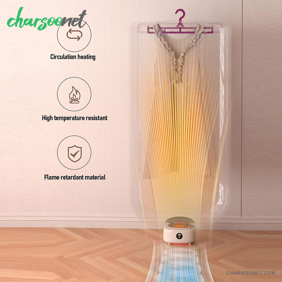 خشک کن سه کاره (هوا، لباس، کفش) مدل PHDZ-15