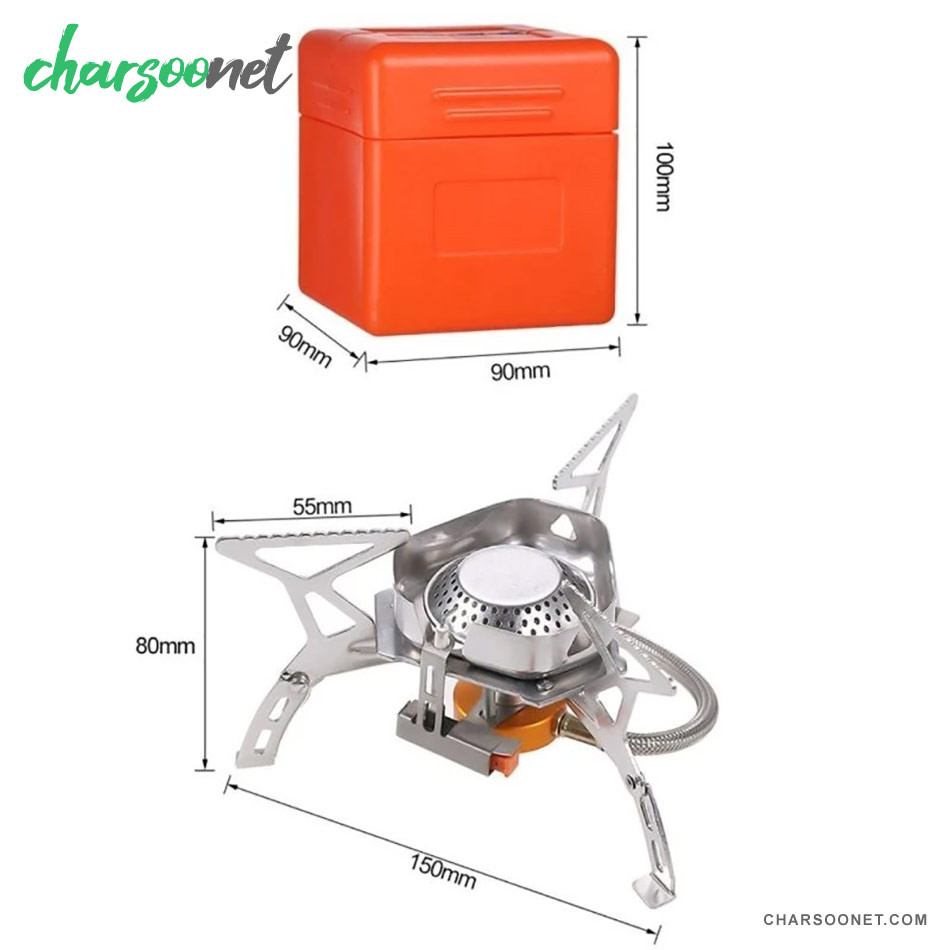 سرشعله سفری شلنگ دار