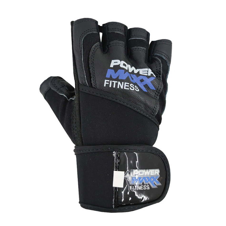 دستکش ورزشی نیم انگشتی مچدار Power Max