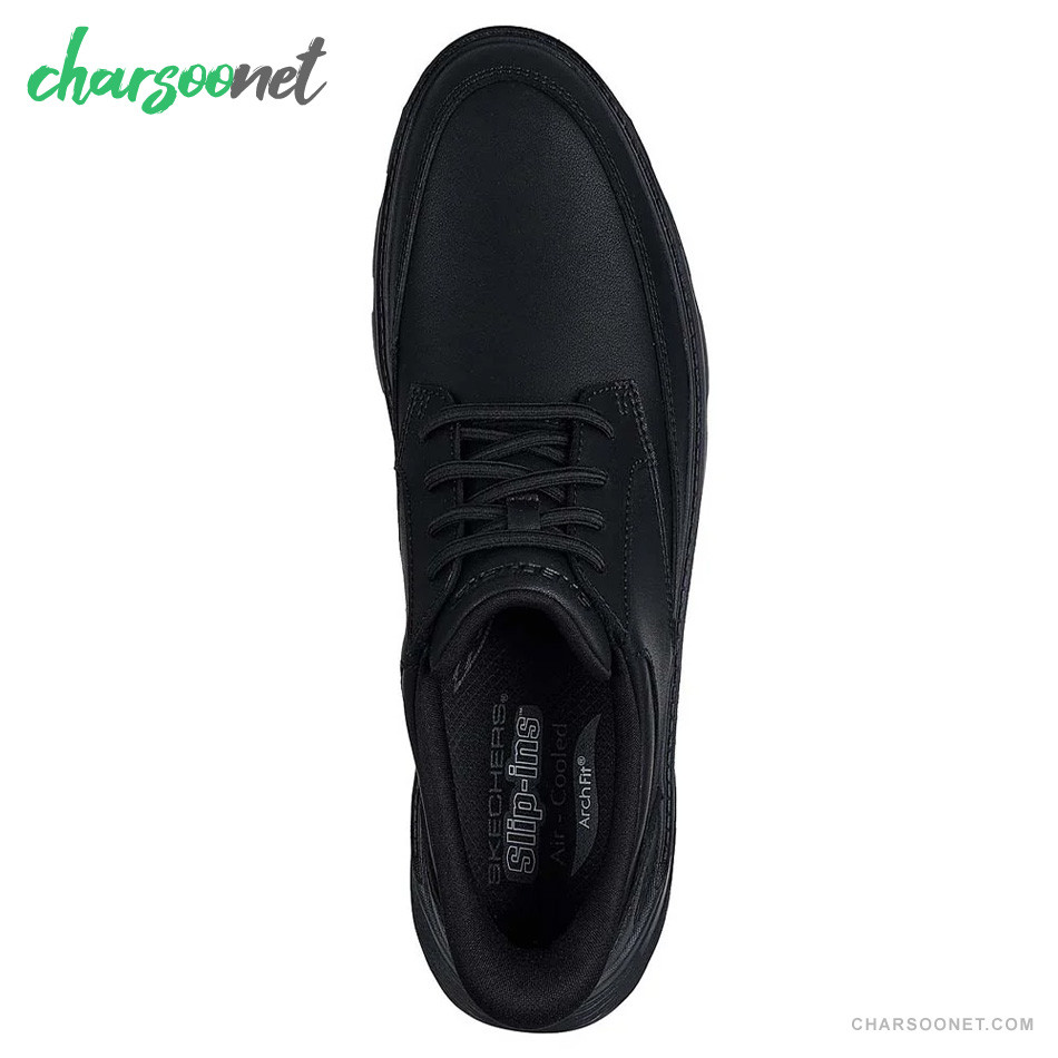 کفش چرمی مردانه اسکچرز Skechers Garza Rowan