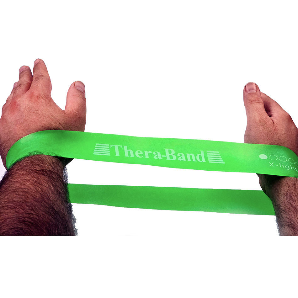 کش ورزشی وارداتی درجه (1) برندمینی لوپ TheraBand بسته ۵ عددی