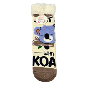 جوراب زمستانی داخل خز کف استپ دار فری سایز