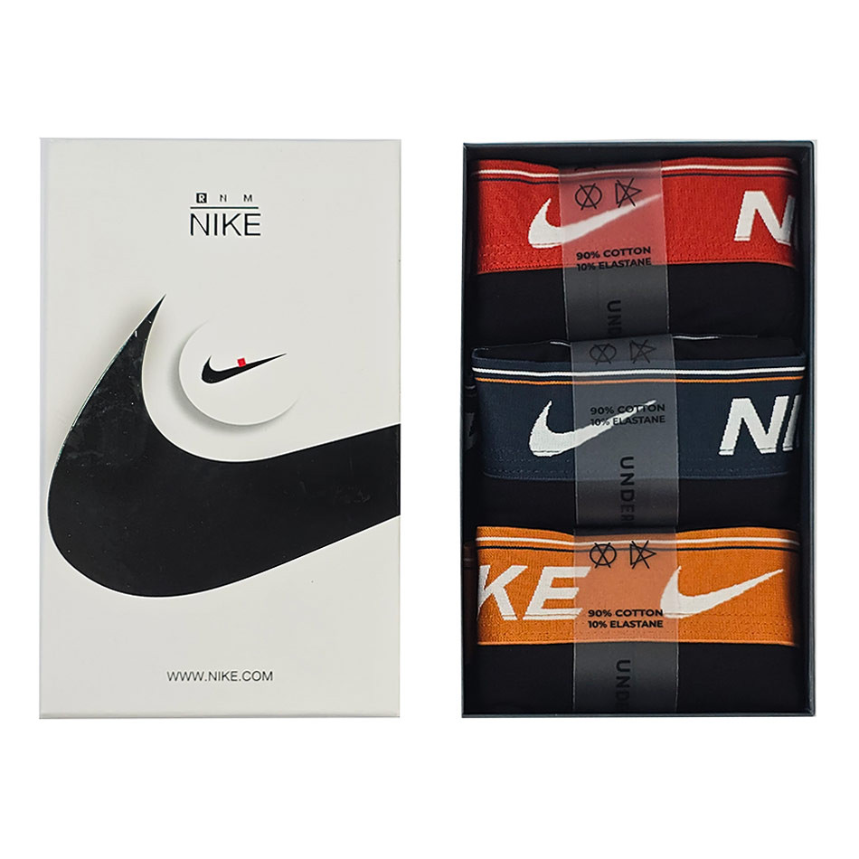 پک سه عددی شورت مردانه پادار نایکی نخی