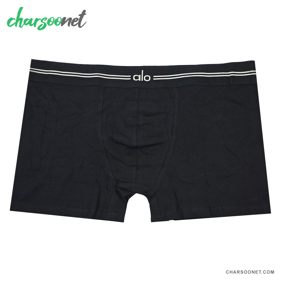 پک سه عددی شورت مردانه پادار الو نخ پنبه alo