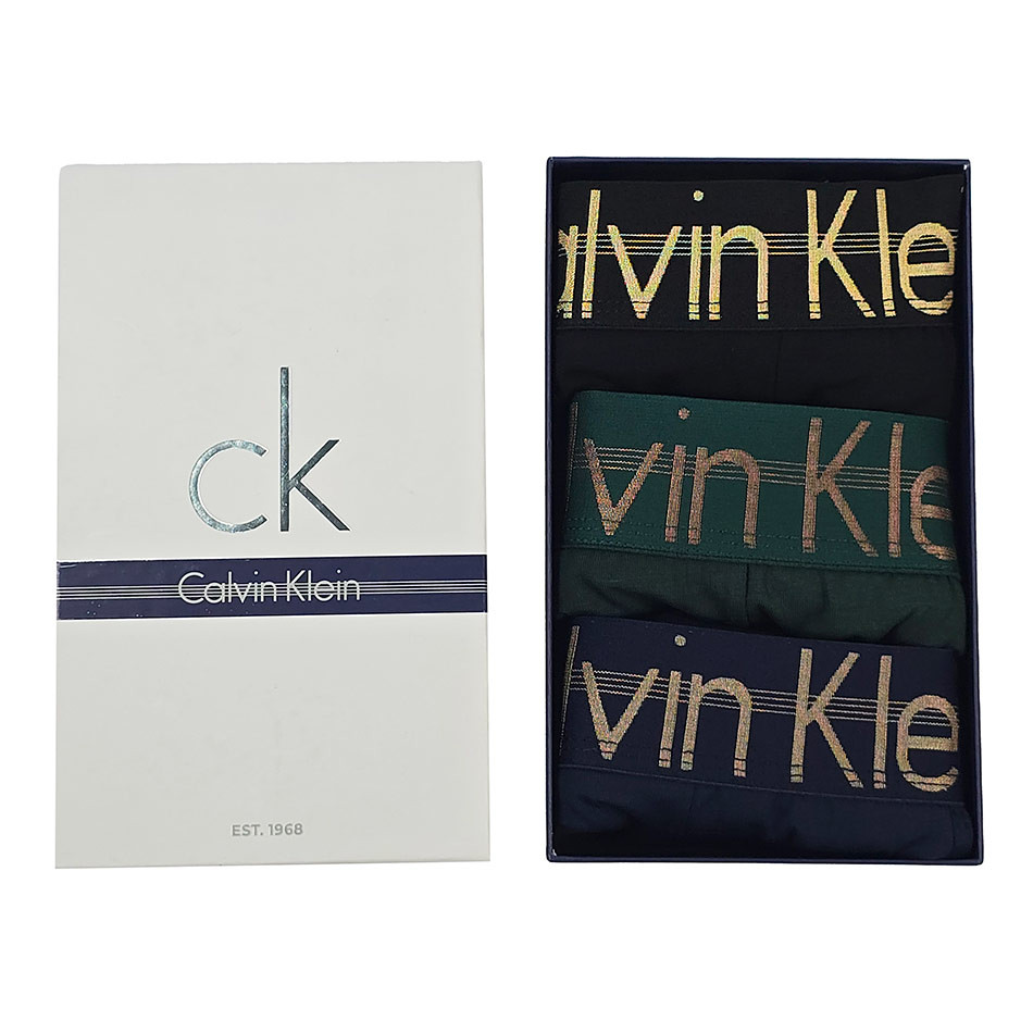 پک سه عددی شورت مردانه پادار کلوین کلاین نخ پنبه CALVIN KLEIN