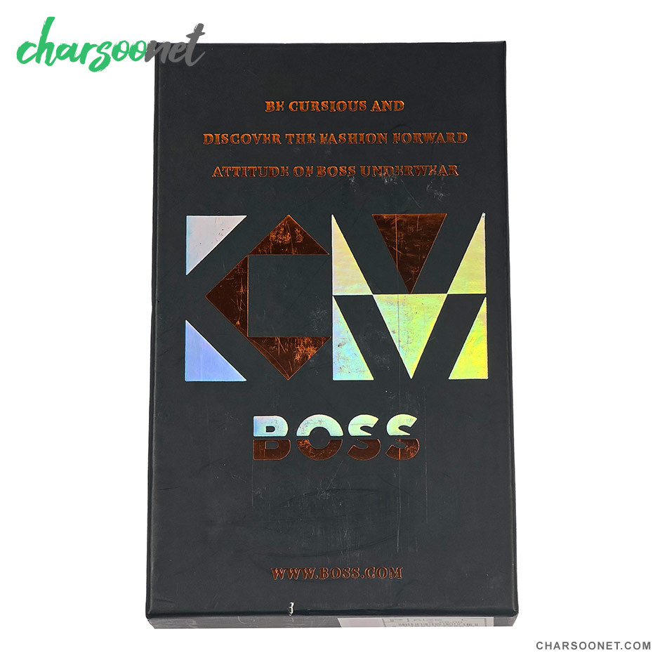 پک سه عددی شورت مردانه پادار نخ پنبه Boss