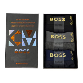 پک سه عددی شورت مردانه پادار نخ پنبه Boss