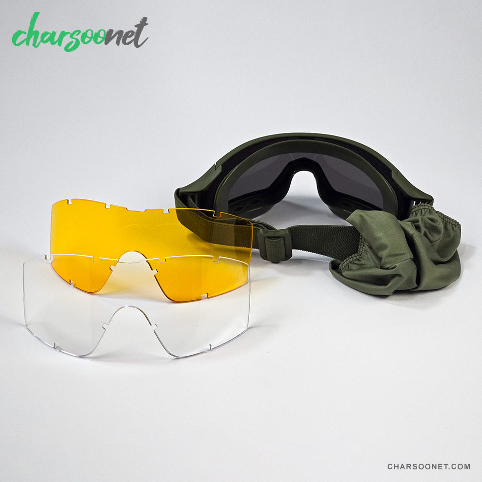 عینک طوفان و کوهنوردی سه لنزه