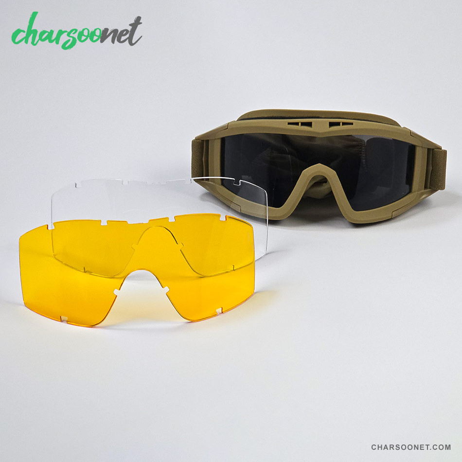 عینک طوفان و کوهنوردی سه لنزه