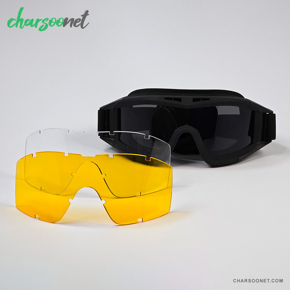 عینک طوفان و کوهنوردی سه لنزه