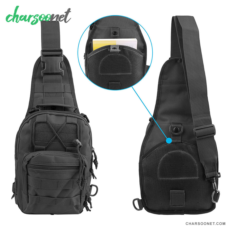 کیف دوشی تک شانه تاکتیکال چندمنظوره مدل Sling Tactical Bag