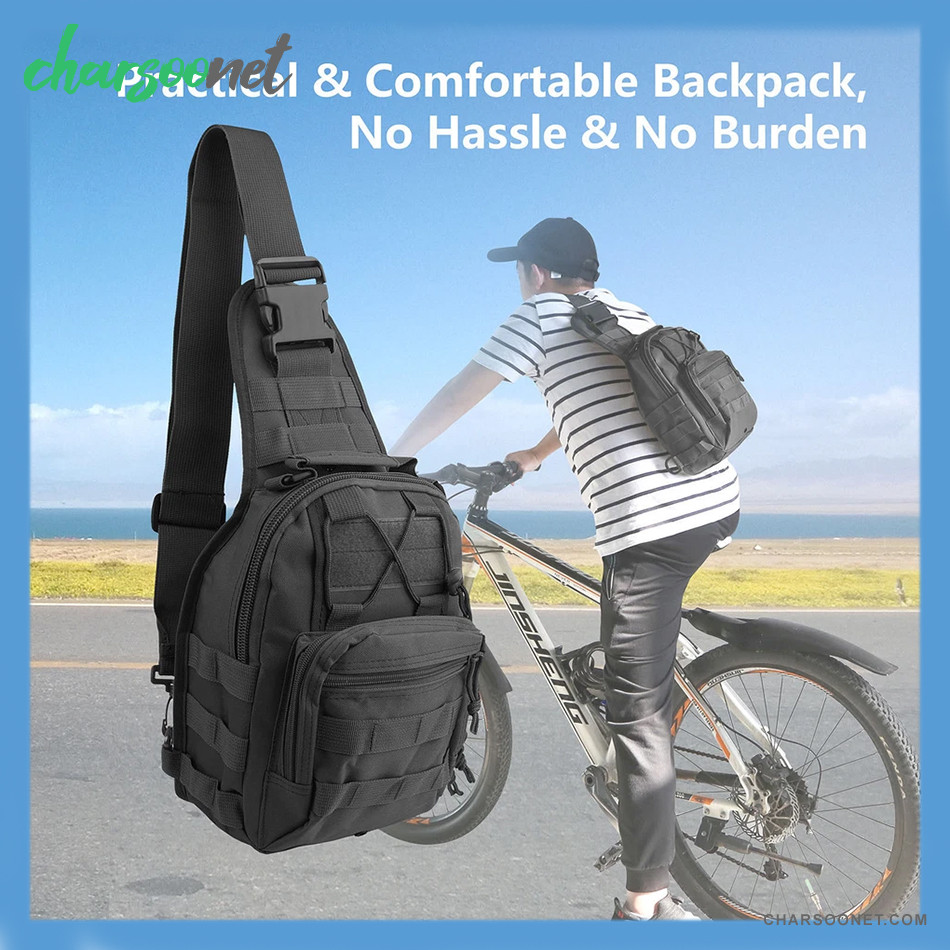 کیف دوشی تک شانه تاکتیکال چندمنظوره مدل Sling Tactical Bag