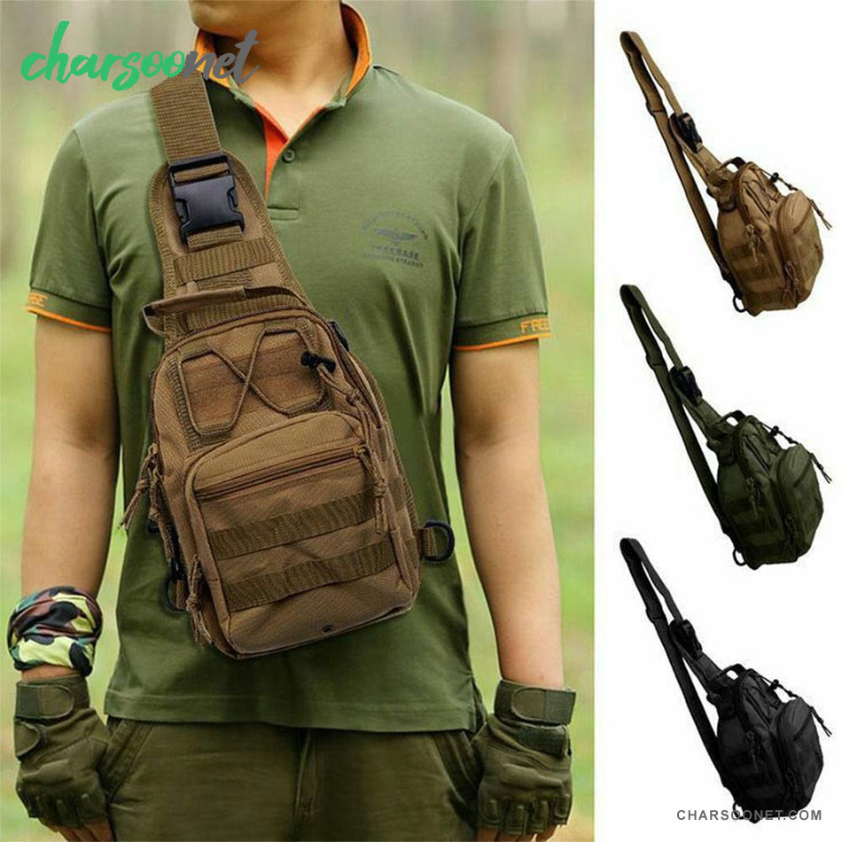 کیف دوشی تک شانه تاکتیکال چندمنظوره مدل Sling Tactical Bag