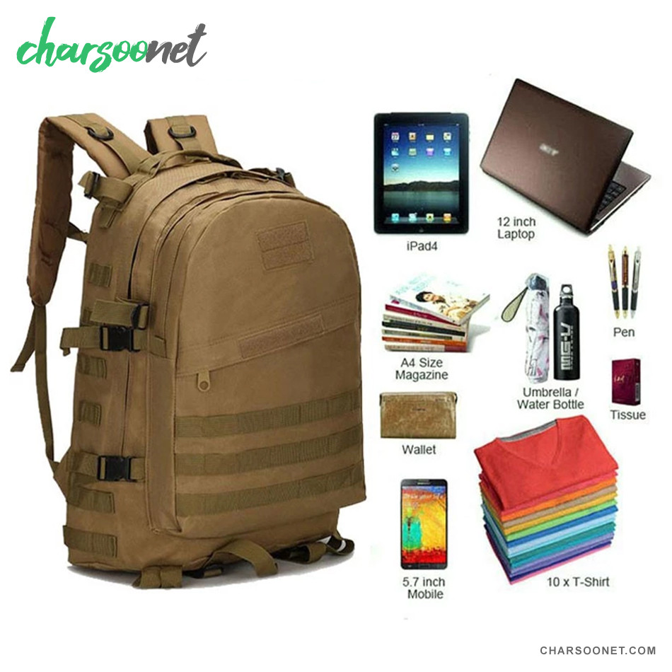 کوله پشتی تاکتیکال 35 لیتری کمپینگ و کوهنوردی