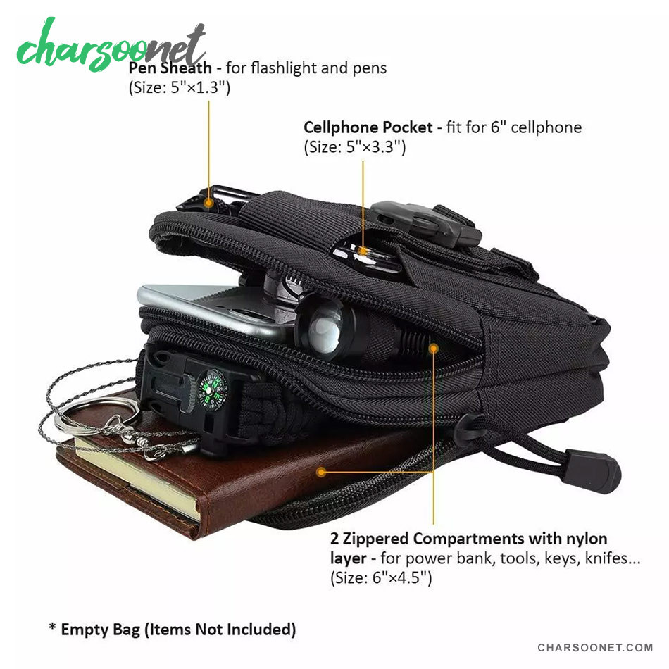 کیف تاکتیکال کوچک MOLLE مدل ZhaoCo