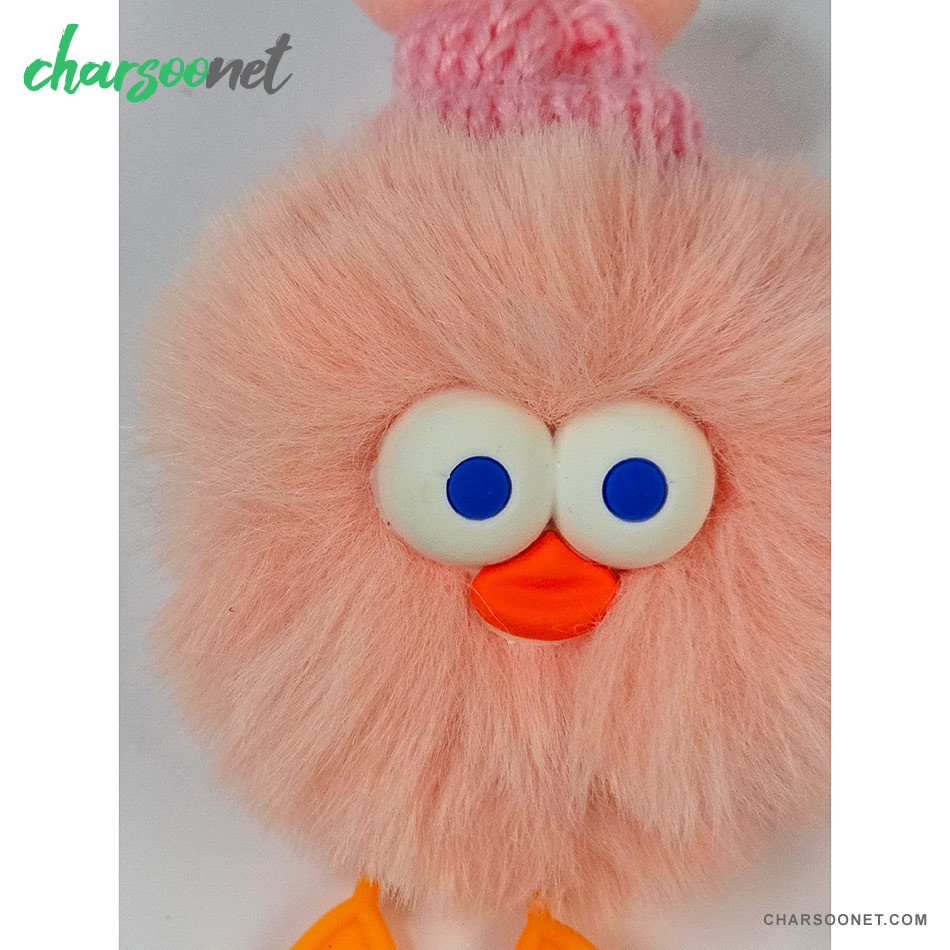 آویز کلید عروسکی اردک مناسب کیف و کوله