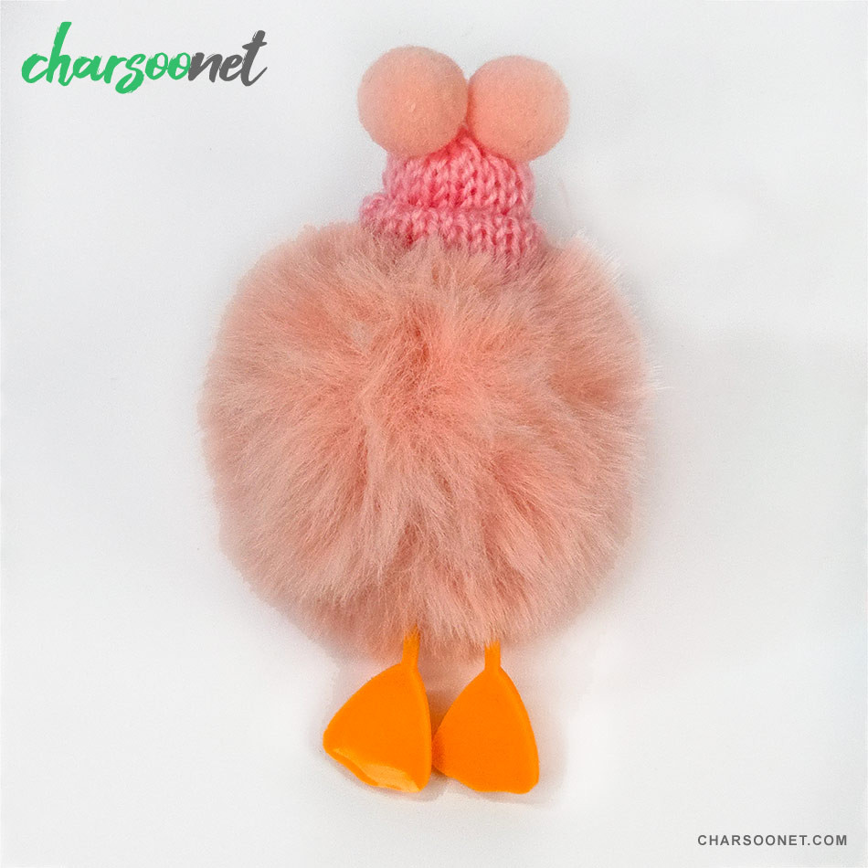 آویز کلید عروسکی اردک مناسب کیف و کوله