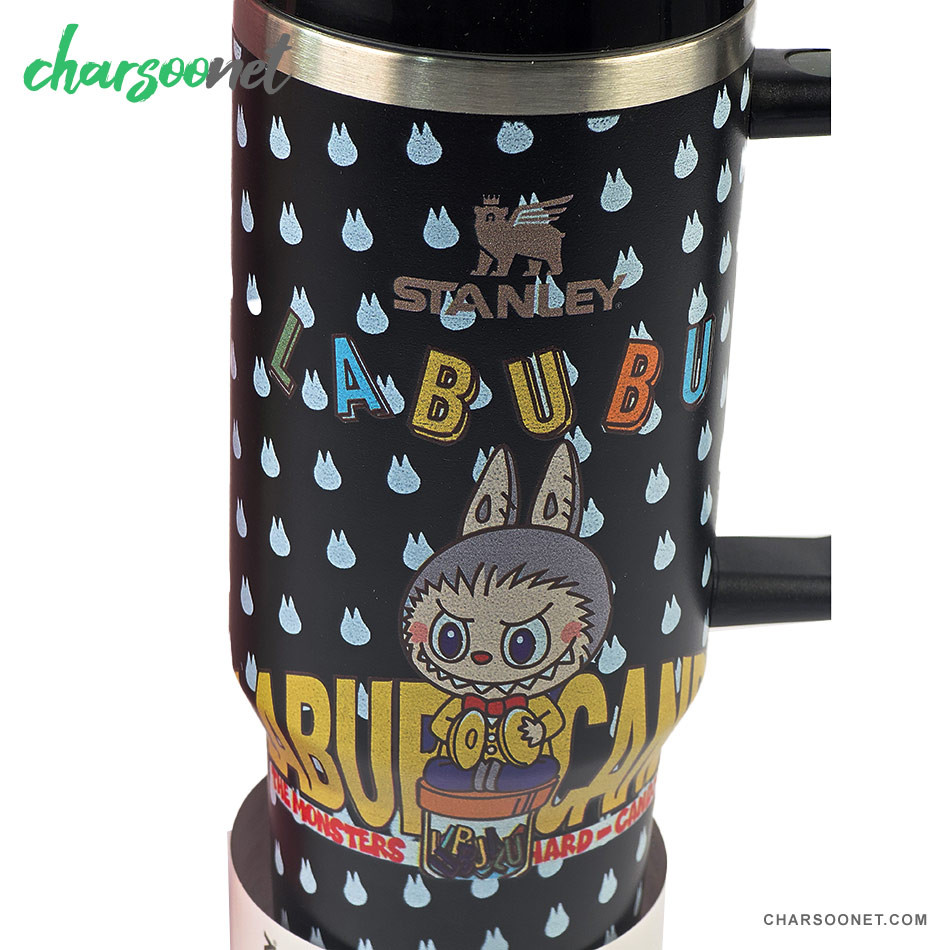 تراول ماگ 1180 میلی لیتری استنلی طرح لبوبو Quencher H2.0 FlowState