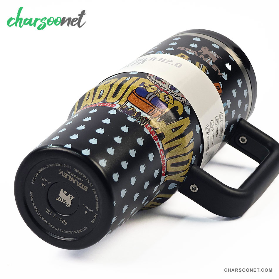 تراول ماگ 1180 میلی لیتری استنلی طرح لبوبو Quencher H2.0 FlowState