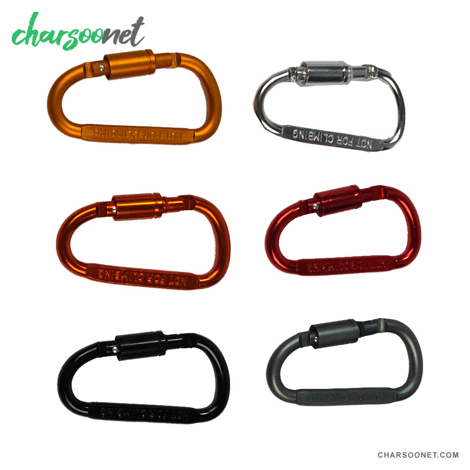 کارابین پیچی فلزی سبک و همه کاره Not For Climbing