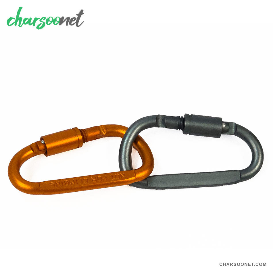 کارابین پیچی فلزی سبک و همه کاره Not For Climbing