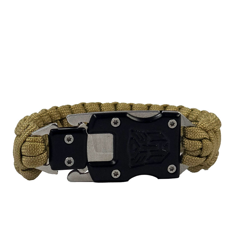 دستبند پاراکورد و کمپینگ حرفه ای چاقودار ضدزنگ