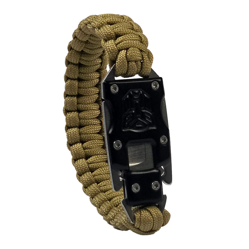 دستبند پاراکورد و کمپینگ حرفه ای چاقودار ضدزنگ