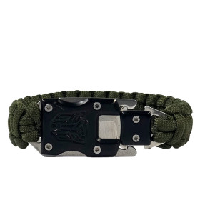 دستبند پاراکورد و کمپینگ حرفه ای چاقودار ضدزنگ