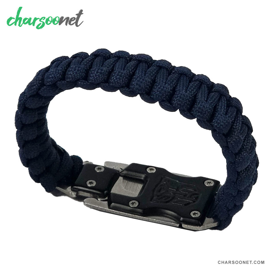 دستبند پاراکورد و کمپینگ حرفه ای چاقودار ضدزنگ