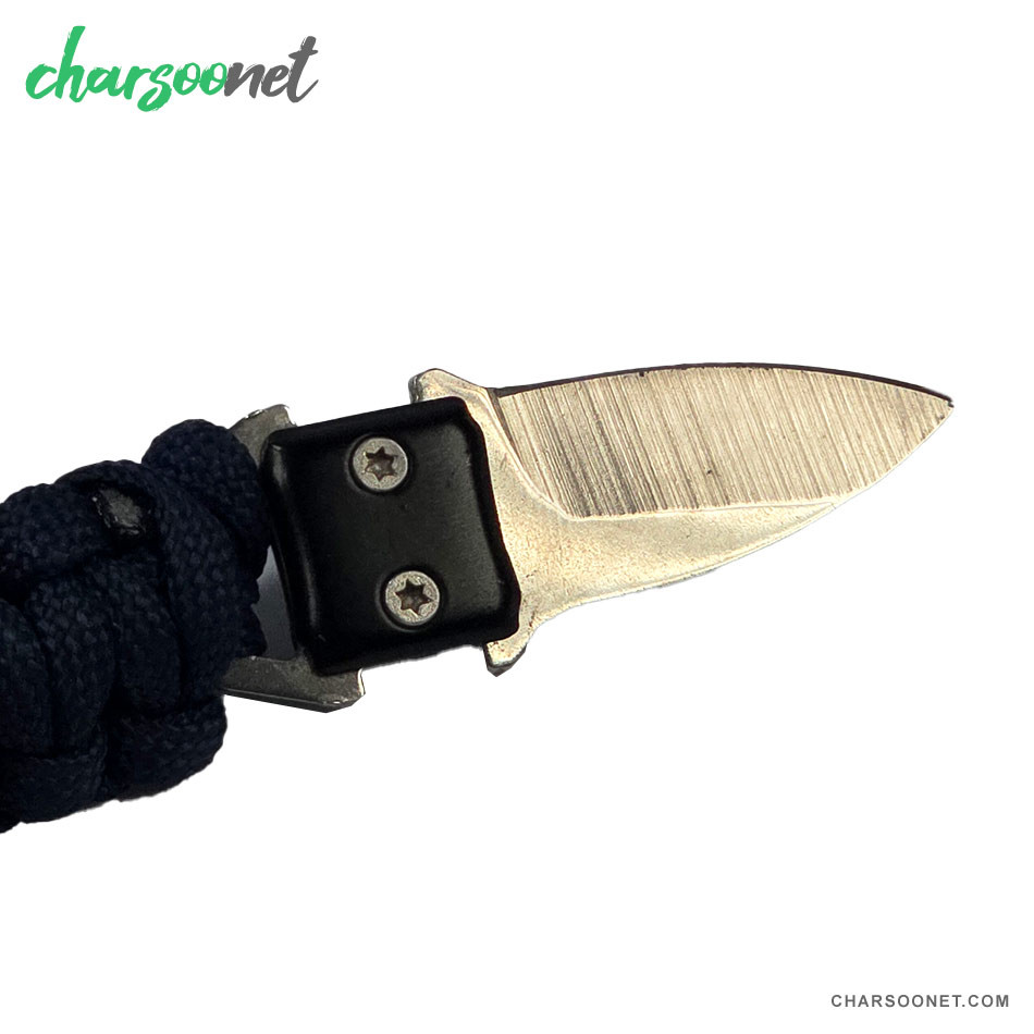 دستبند پاراکورد و کمپینگ حرفه ای چاقودار ضدزنگ