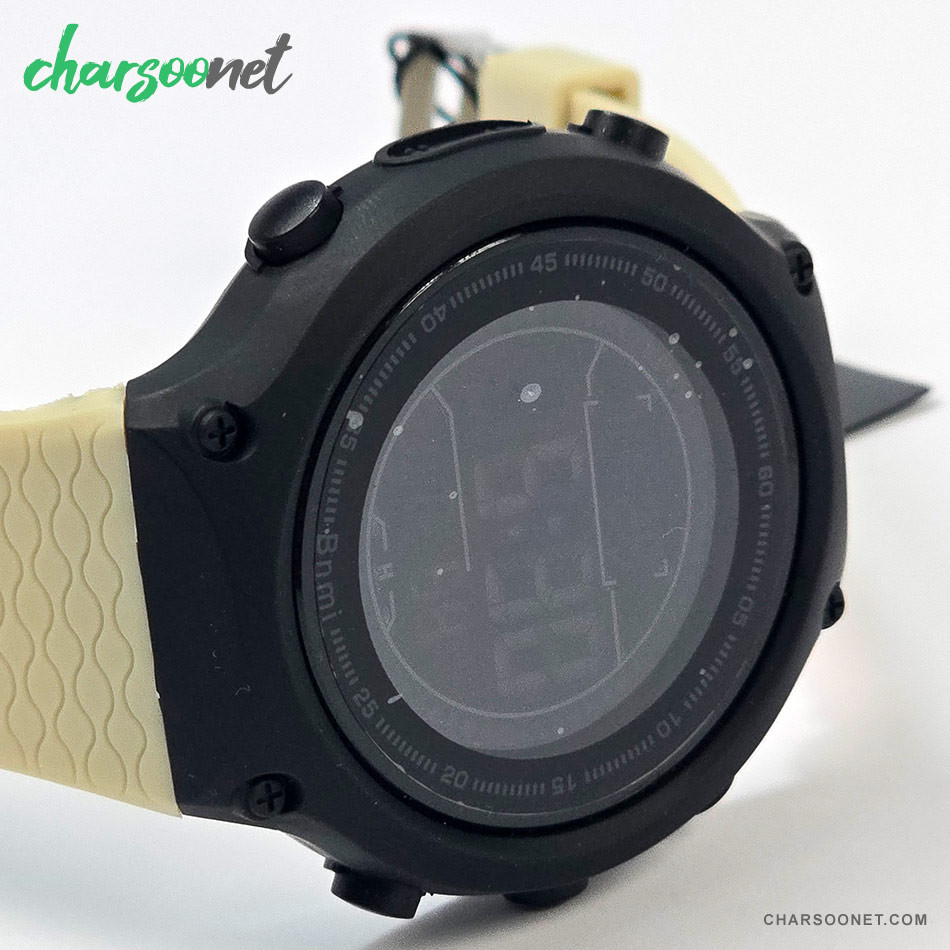 ساعت مچی دیجیتال اسپرت ضدآب بنمی Bnm i مدل ۱۸۱۰G بند کرم روشن