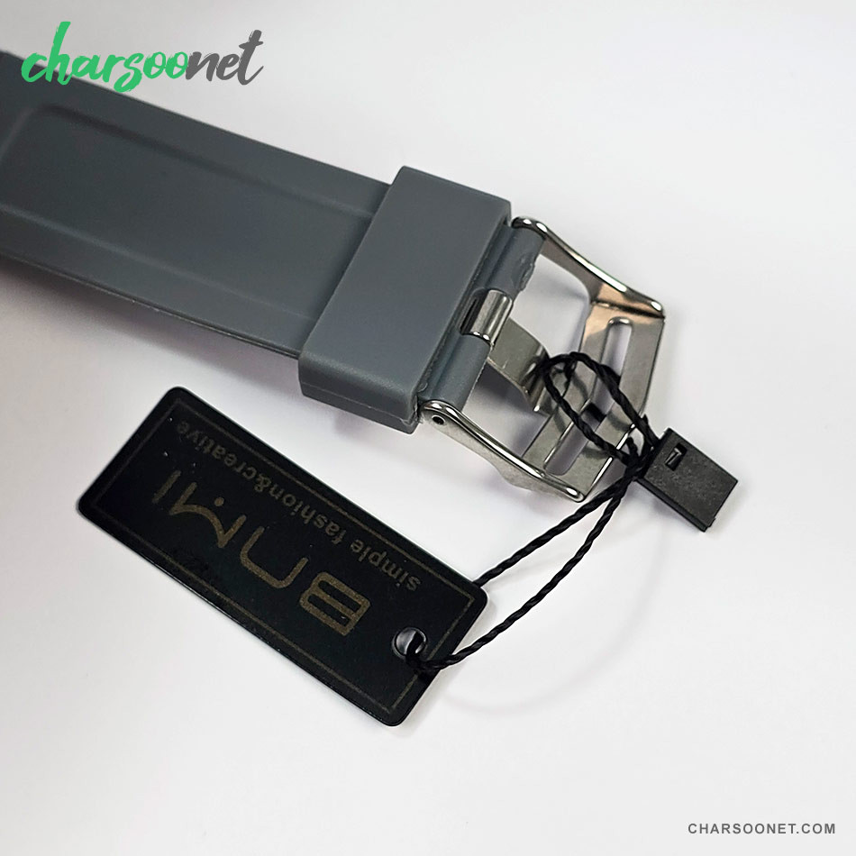 ساعت مچی دیجیتال بنمی Bnm i مدل 1810G ضدآب بند طوسی