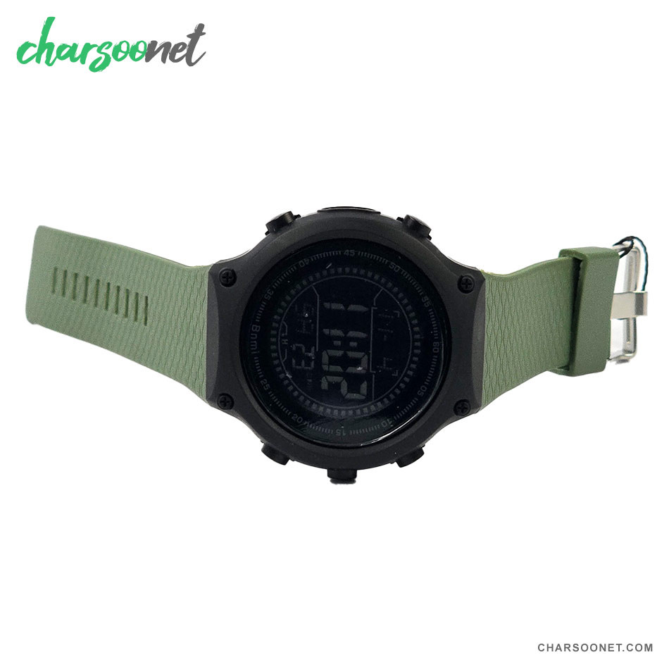 ساعت مچی دیجیتال بنمی Bnm i مدل 1810G ضدآب بند سبز