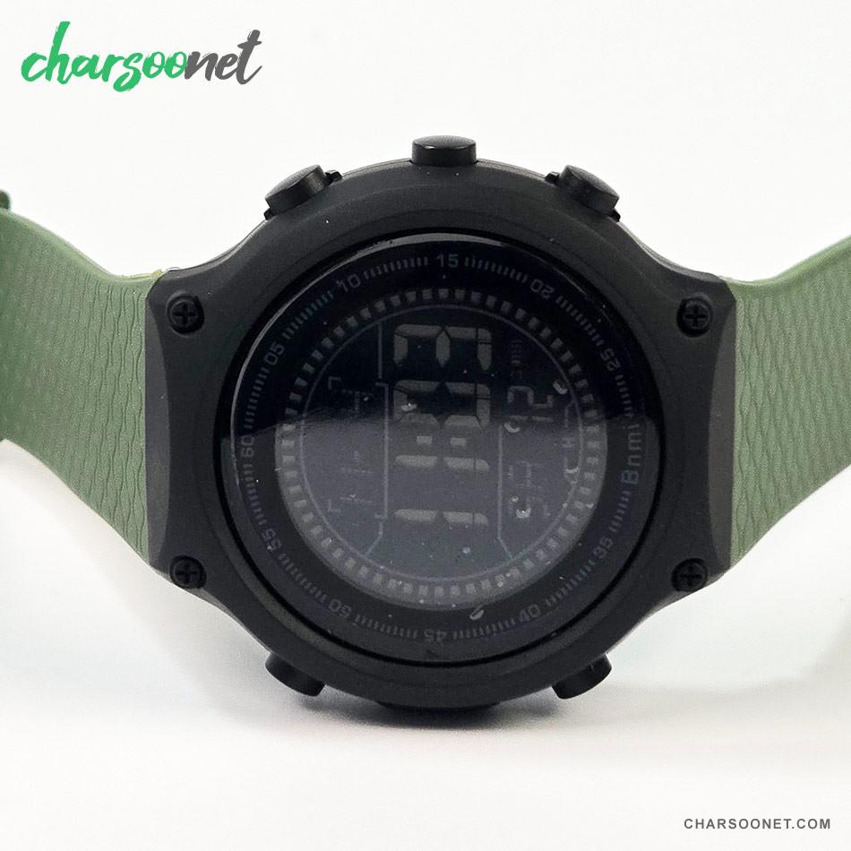 ساعت مچی دیجیتال بنمی Bnm i مدل 1810G ضدآب بند سبز