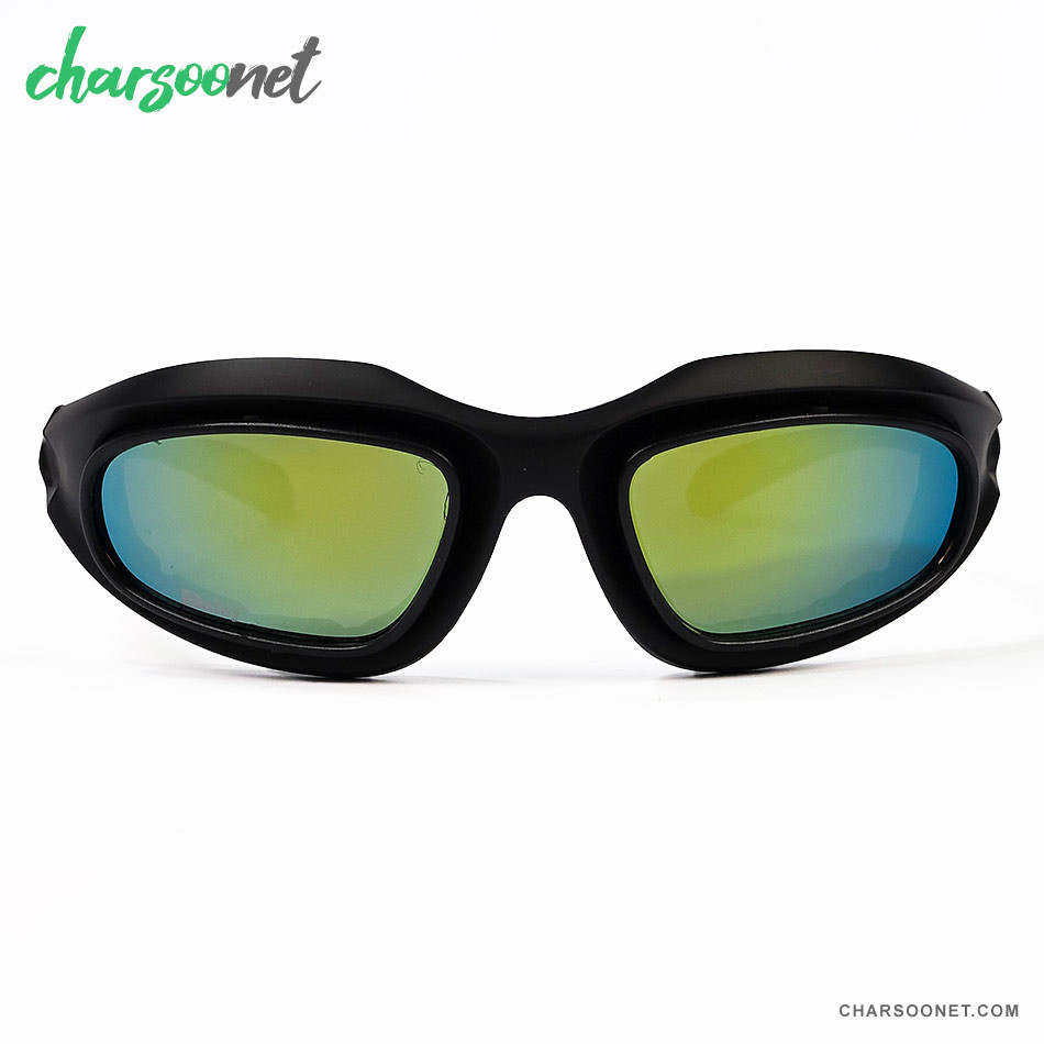 عینک ورزشی دایزی Daisy چندلنزه پلاریزه و UV400 مناسب کوهنوردی و رانندگی و دوچرخه سواری