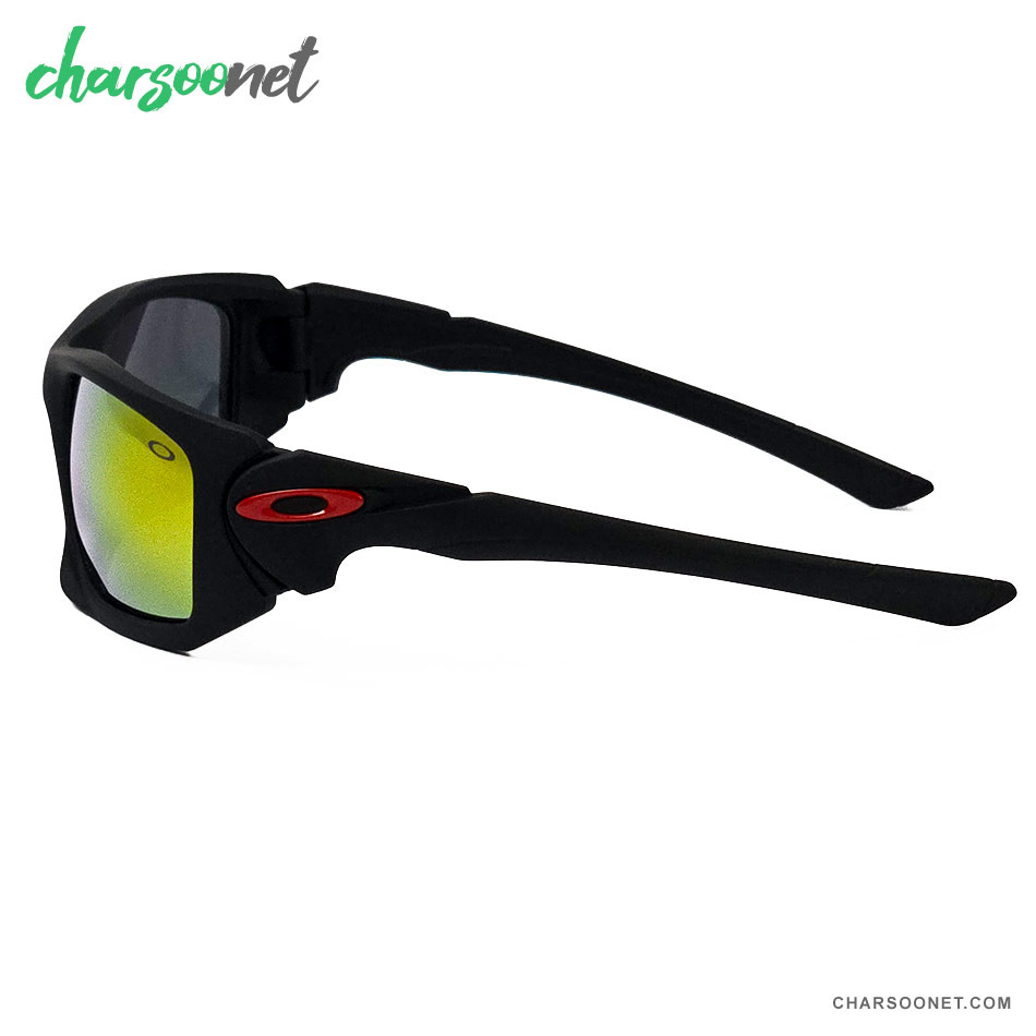 عینک آفتابی Oakley Straight Jacket نسخه قدیمی با آیکون قرمز O روی فریم