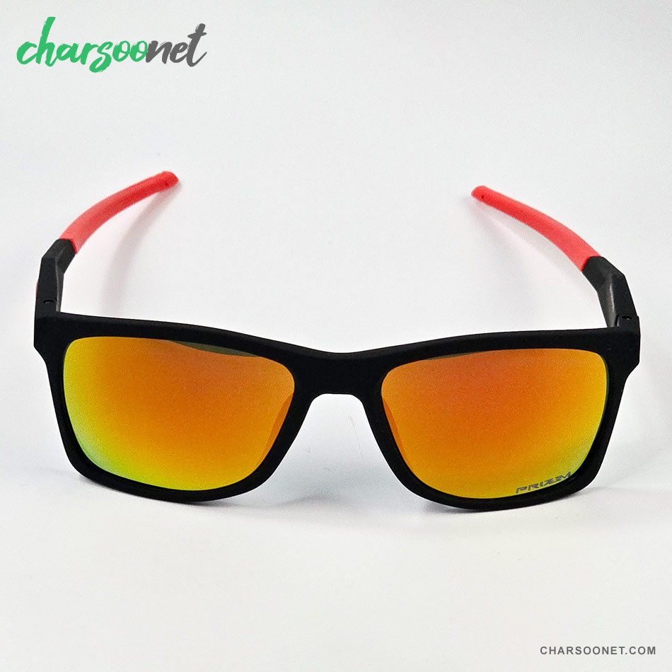 عینک آفتابی اوکلی Airdrop OX8046 لنز محافظ Fire Iridium + UV