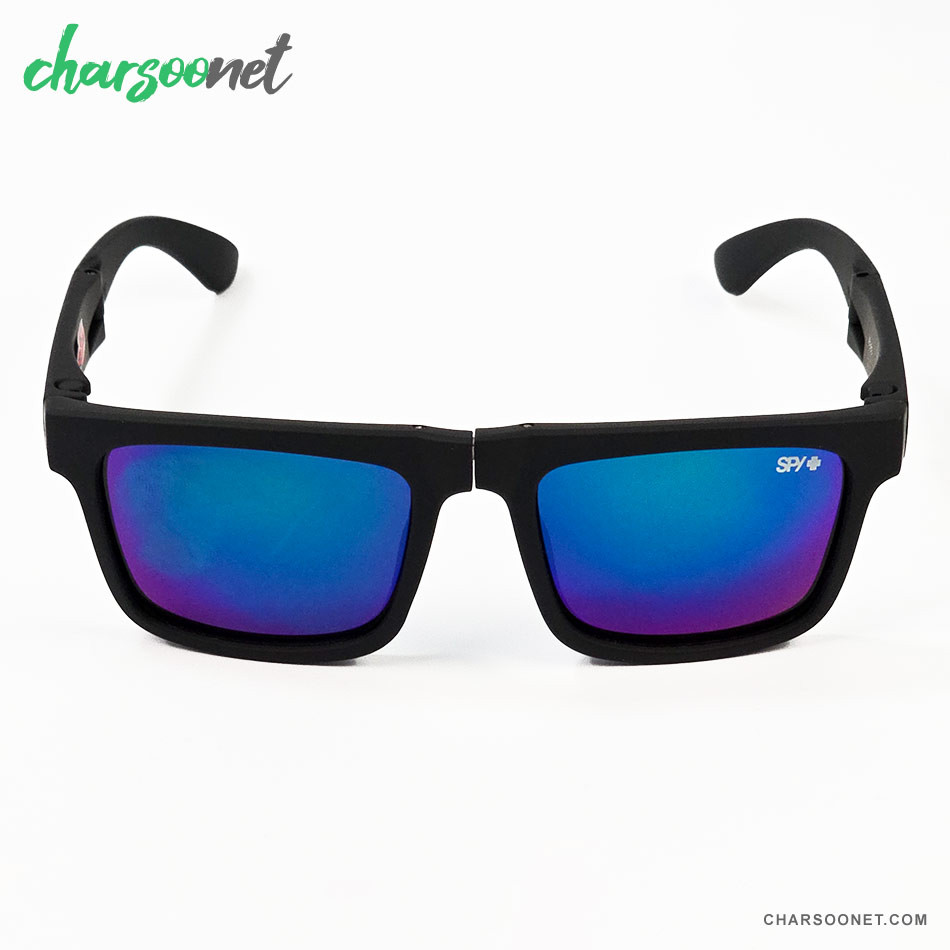 عینک آفتابی اسپای پلاس SPY+ Fold با لنز آینه ای و محافظ یووی