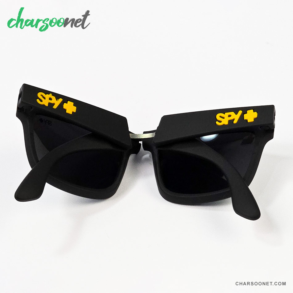 جزئیات فریم و لولای مقاوم عینک آفتابی تاشو SPY+ مناسب استفاده ورزشی