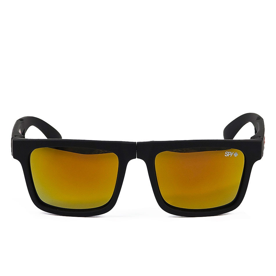 عینک تاشوی آفتابی اسپای پلاس SPY+ Fold با لنز آینه ای طلایی و محافظ یووی