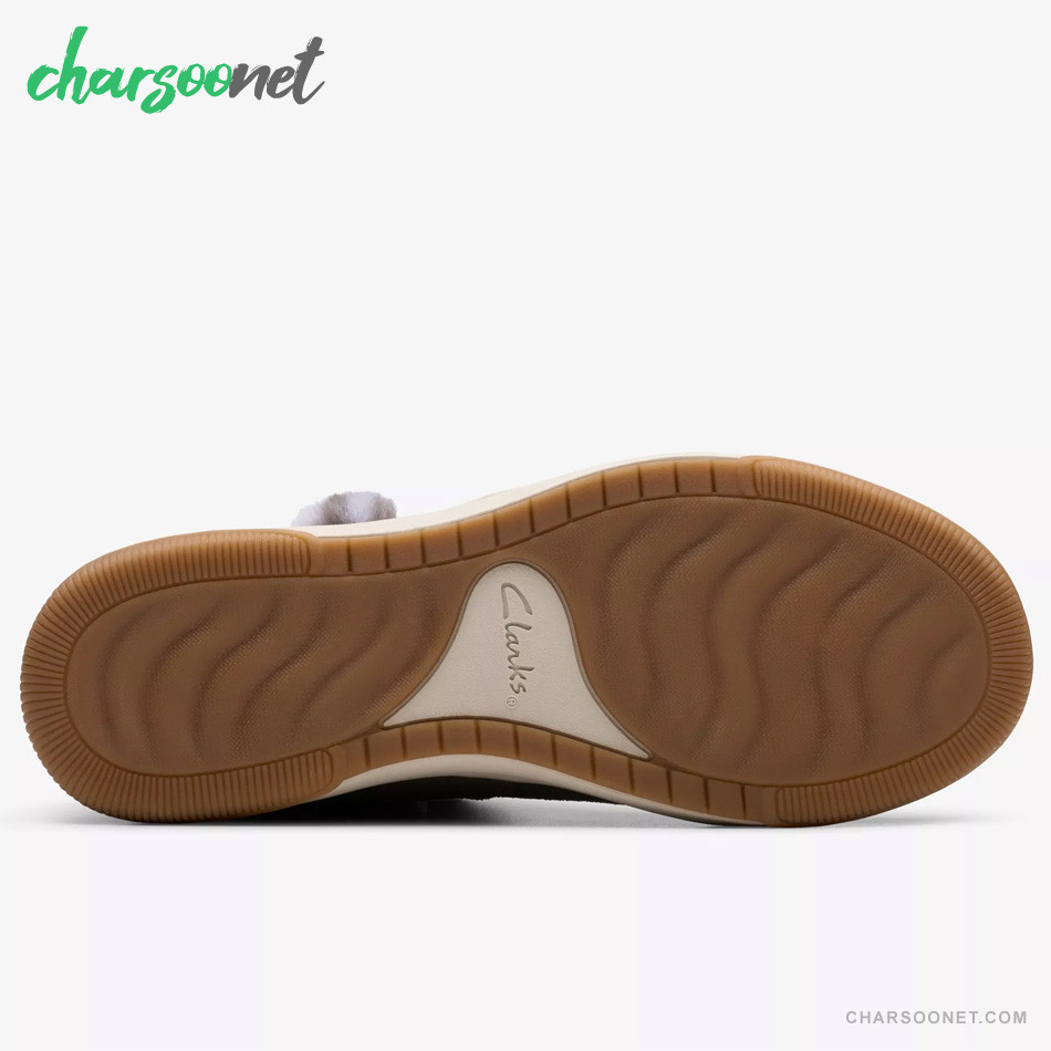 بوت زنانه کلارکس Clarks Cloudsteppers Faux Fur