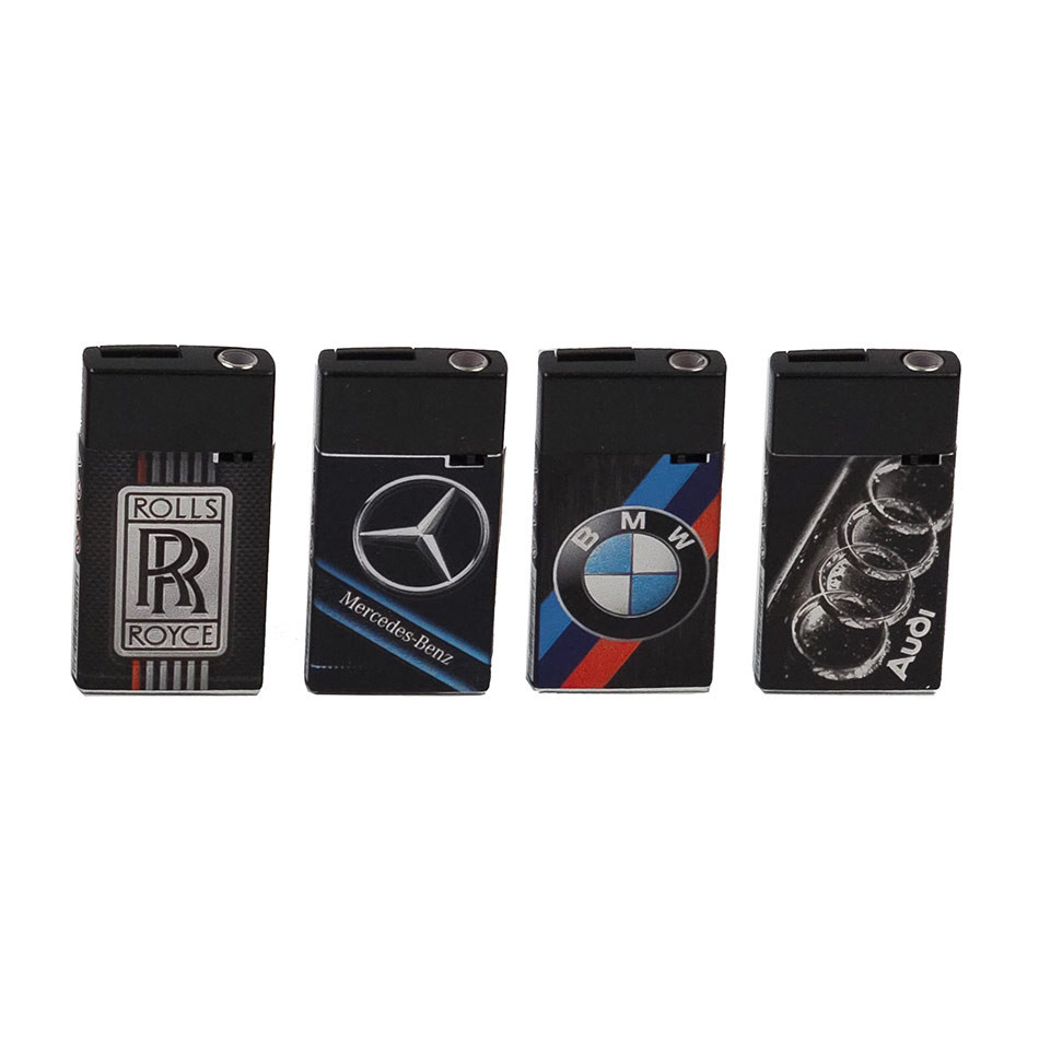 فندک گازی شارژی طرح لوگوی خودروی مرسدس بنز Mercedes-Benz