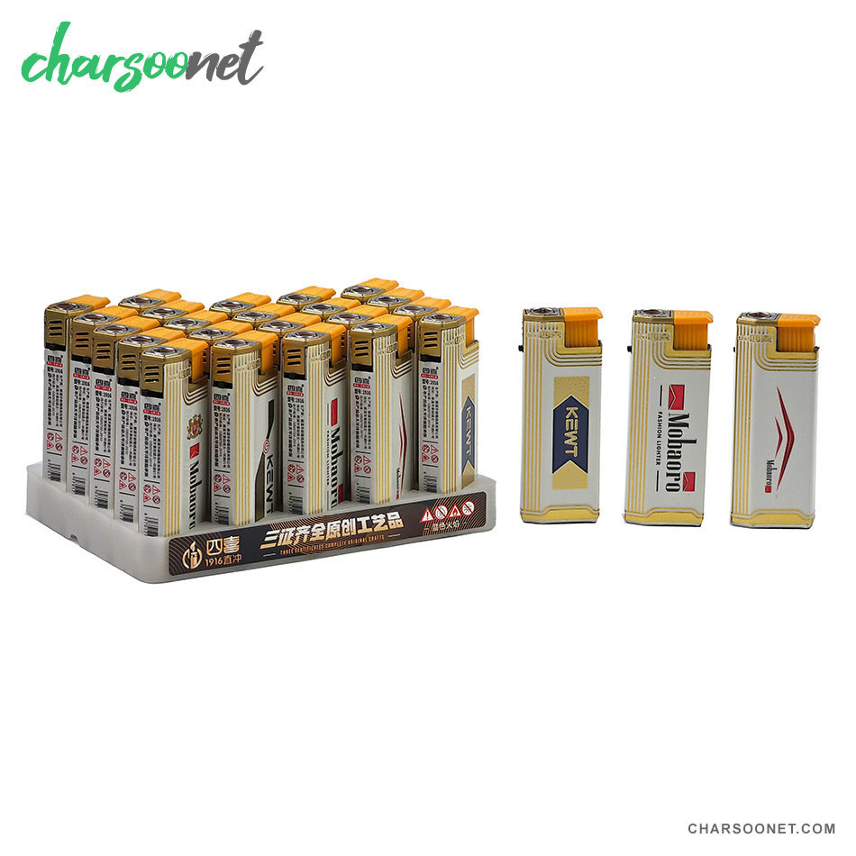 فندک گازی سنگی EZZ Cigarette طرح Kent