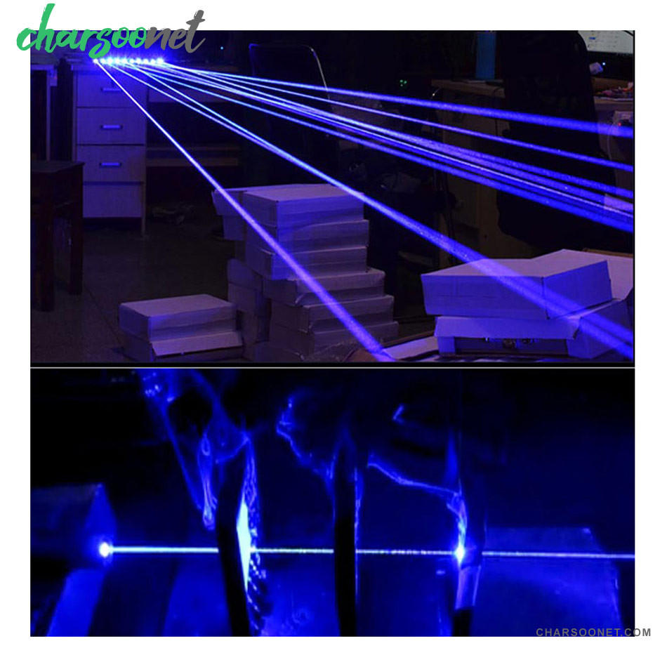 لیزر پرقدرت با نور آبی 450 نانومتر Blue Laser High Power