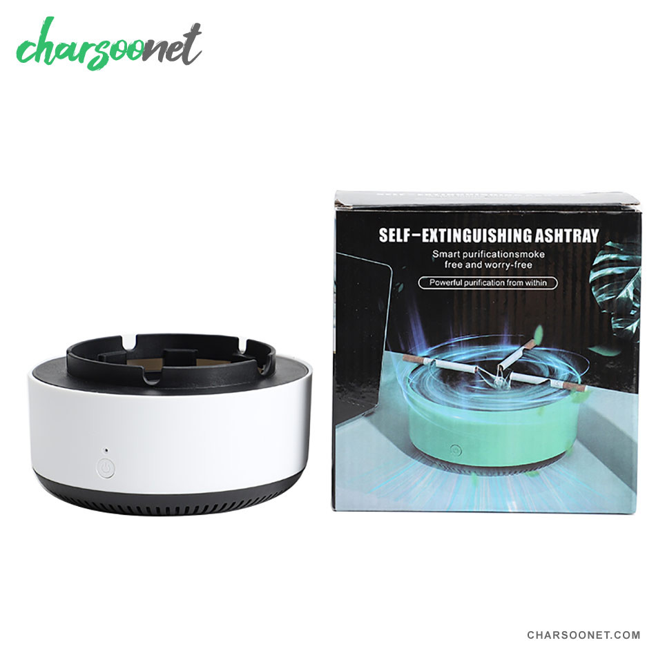 زیرسیگاری هوشمند خودرو با سیستم پاکسازی هوا