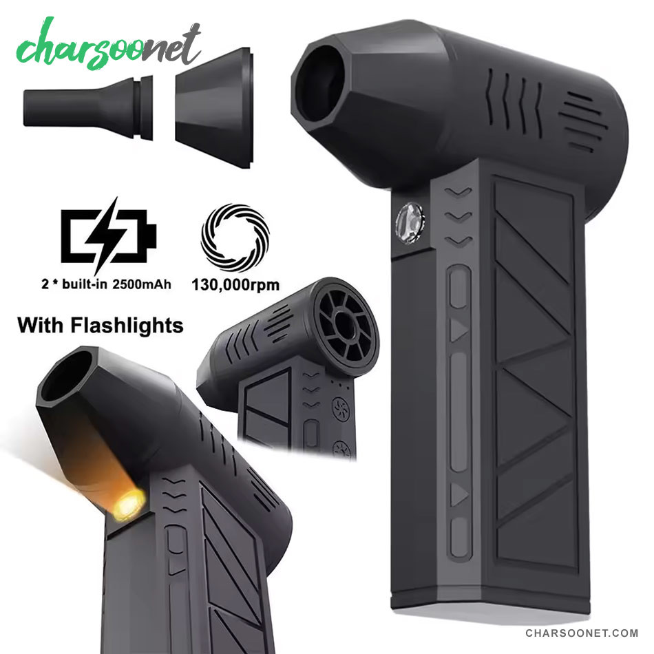 مینی جت فن دمنده شارژی چراغ دار ویولنت مدل ZY7400-SE/PRO